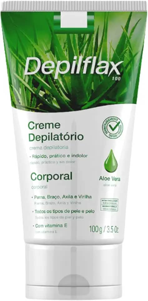 Creme Depilatório Depil Corporal Pernas Braço Axila e Virilha Aloe Vera 100g
