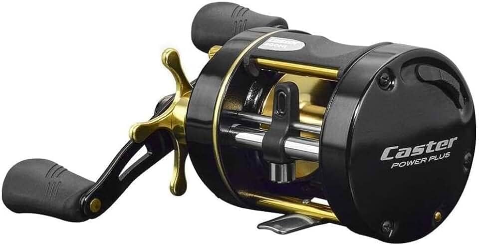 CARRETILHA MARINE SPORTS CASTER POWER PLUS 400 6BI - ESQUERDA