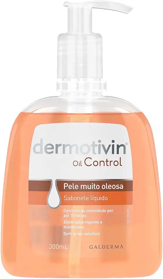 Dermotivin Sabonete Líquido Facial Pele Oleosa Oil Control 300ml