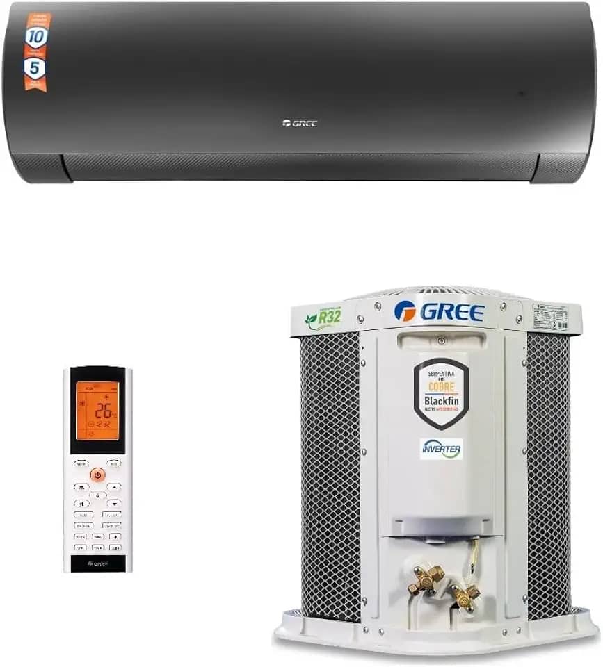 Ar Condicionado Split HW G-Diamond Auto Inverter Wi-Fi Gree 12.000 BTUs Quente/Frio 220V