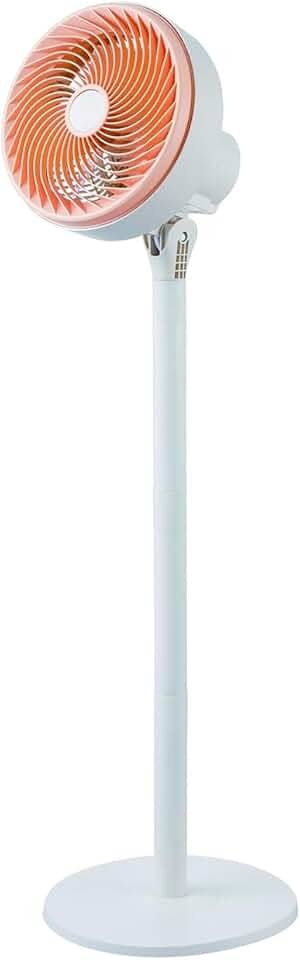 Ventilador de Coluna Vintage Ventilador Circulador de Ar de Piso (Salmão, 110V)