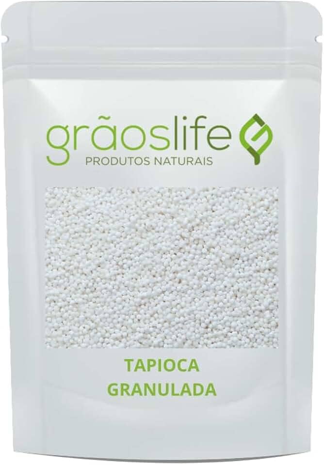 Tapioca Granulada 1Kg - Grãos Life