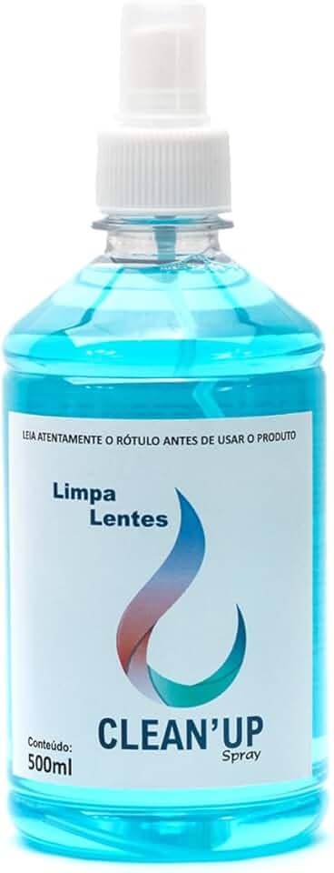 Limpa Tela TV Celular Notebook Tablet Lente De Òculos Lupa Câmera Projetor - Spray 500ml azul
