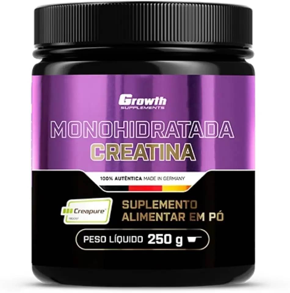 Creatina Growth Monohidratada Creapure 250g