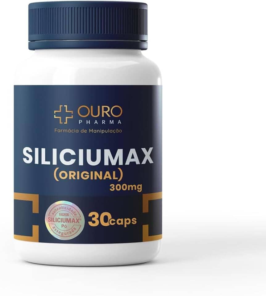 SiliciuMax (Silício Orgânico) 300mg - 30 cápsulas