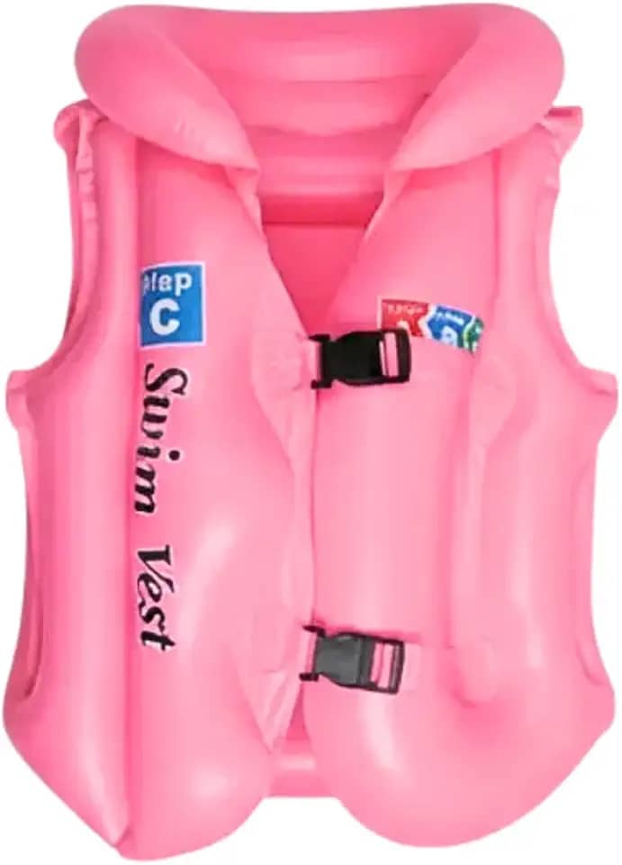 Colete Salva Vidas Infantil Boia Inflável Criança Piscina Praia Flutuado Verão