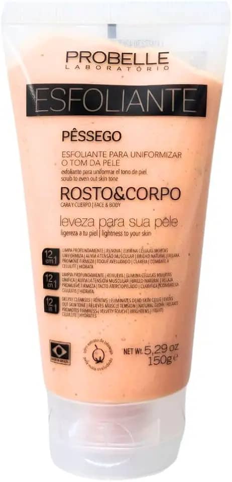 Esfoliante Rosto e Corpo Pêssego 150ml