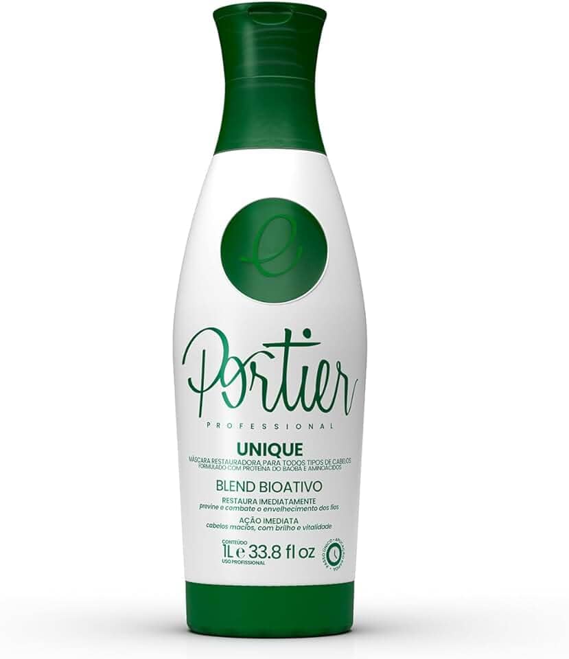 Portier Escova Progressiva Unique Orgânico Sem Formol 1000Ml