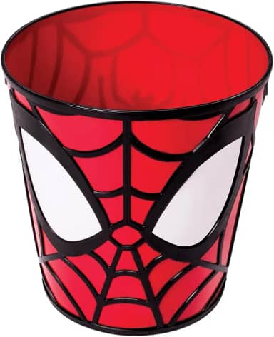 Balde De Plástico Para Pipoca 3D Homem-Aranha 2 L Plasútil