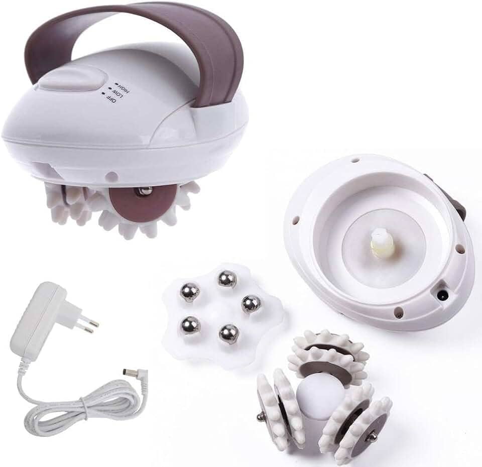 APARELHO DE MASSAGEM ANTI CELULITE MASSAGEADOR ELETRICO ABDOMINAL PERNAS BRAÇOS COSTAS CINTURA DRENAGEM BIVOLT