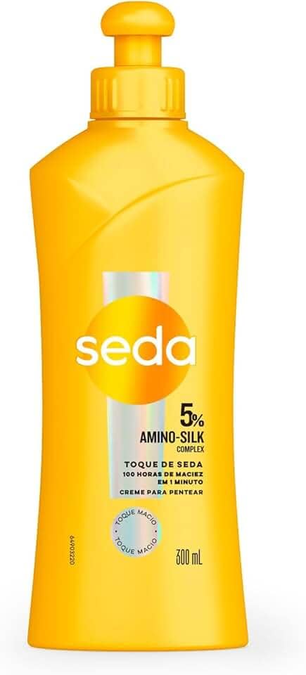 Toque de Seda Creme para Pentear 5% Amino-Silk Complex 300ml