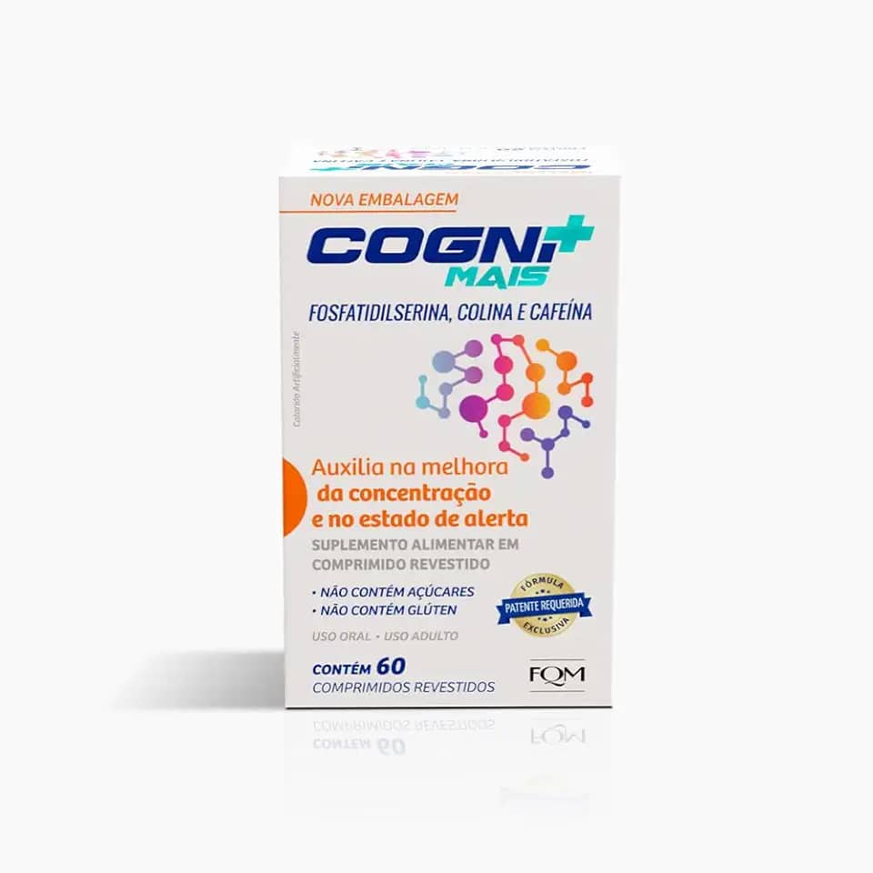 60 comprimidos - Suplemento para Auxílio da Concentração e Memória