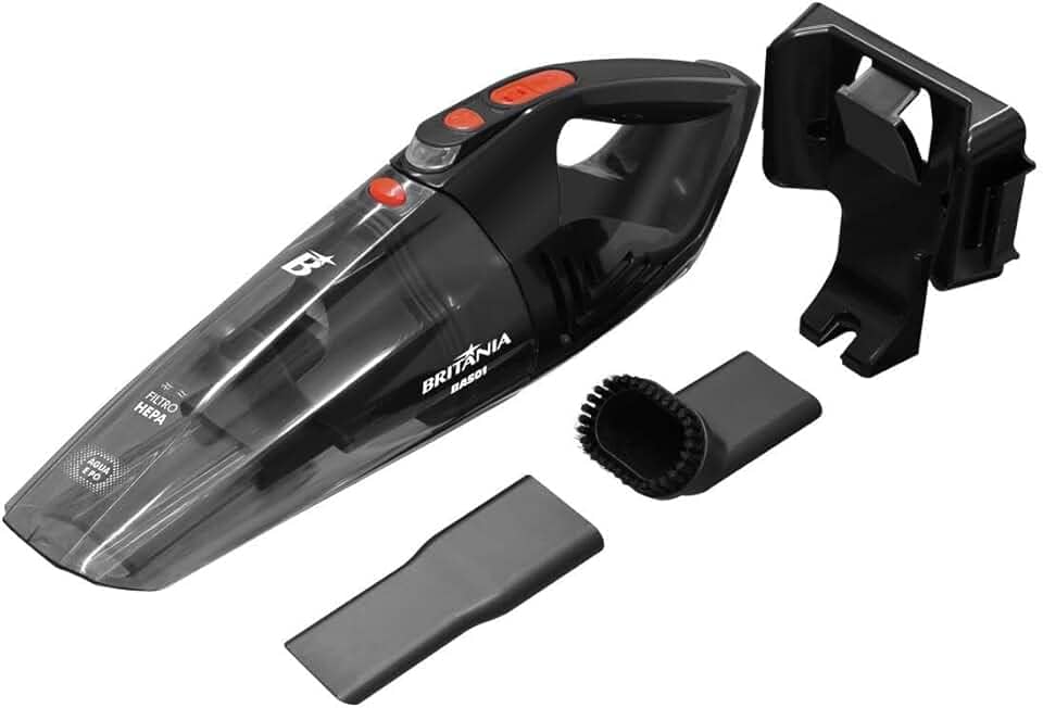 Aspirador de Pó Portátil Britânia Pó e Água Bivolt 60W BASE01 Bivolt