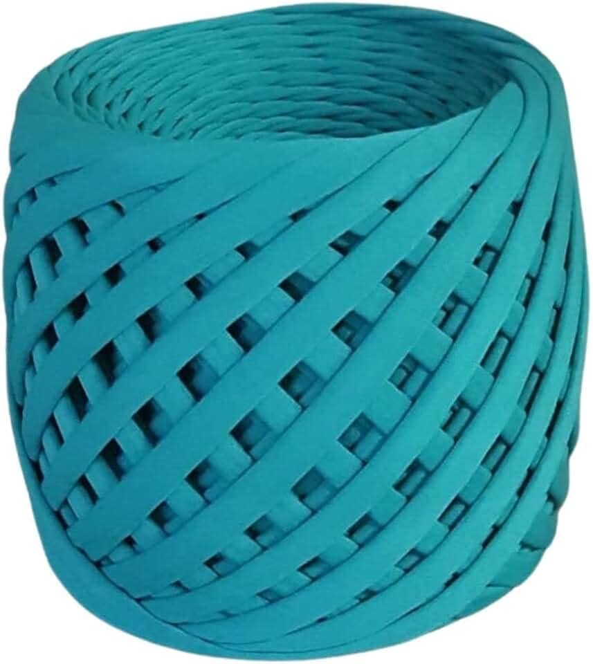 Fio de Malha Dalia Premium 500g – Espessura 33mm, Anti-Pilling, para Crochê, Tricô e Bolsas Artesanais (7009-Laguna)