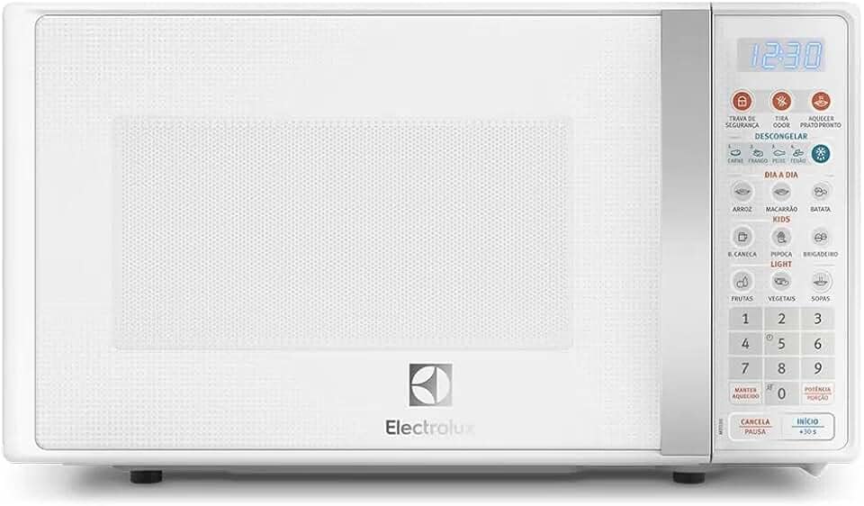 Micro-ondas 20 litros Electrolux MTO30 com Função Tira Odor Branco 220V