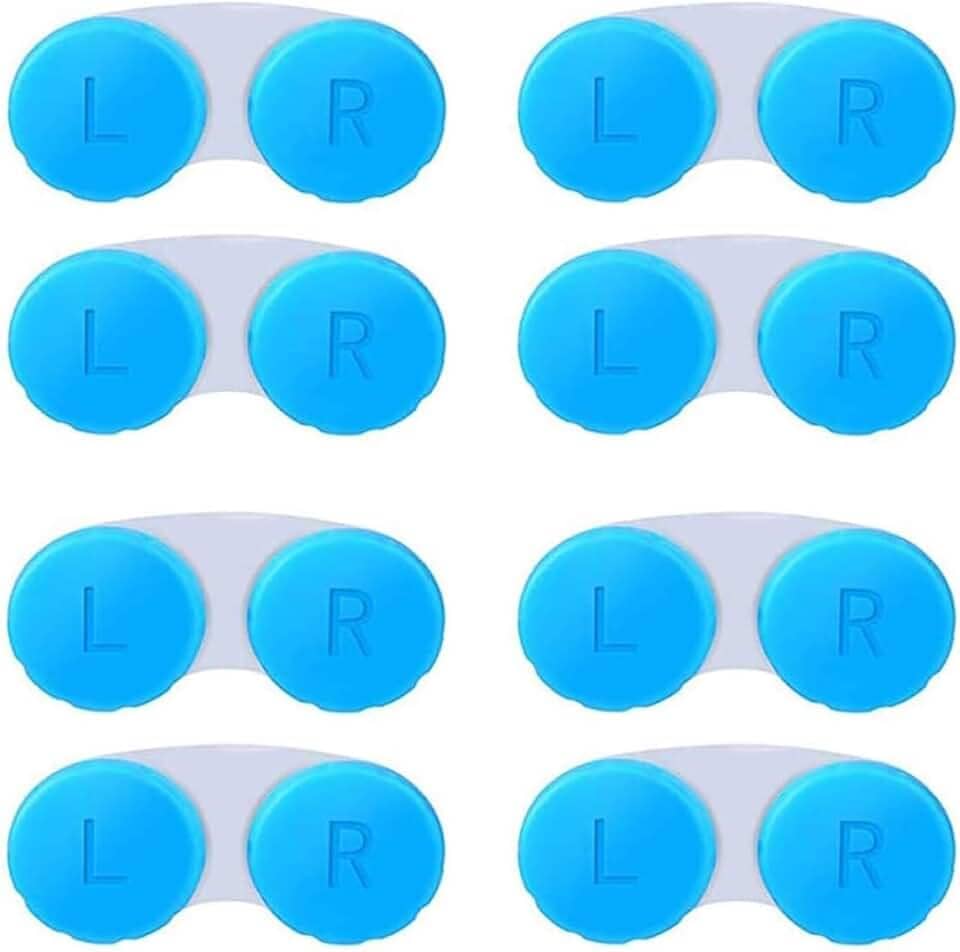 Capa de lente de contato para viagens e vida diária