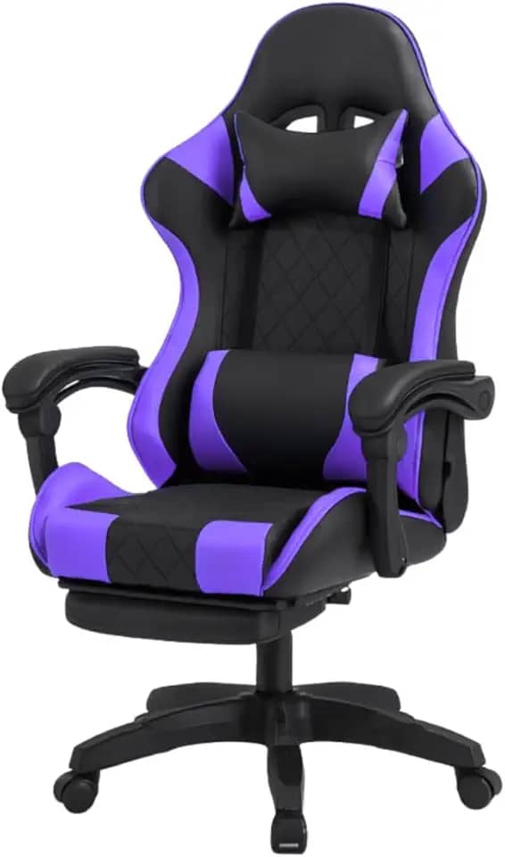 Cadeira Gamer Escritório Home Office Lods Gamers Giratoria Cadeira Estilosa Elegante Ergonômica Top (roxa)