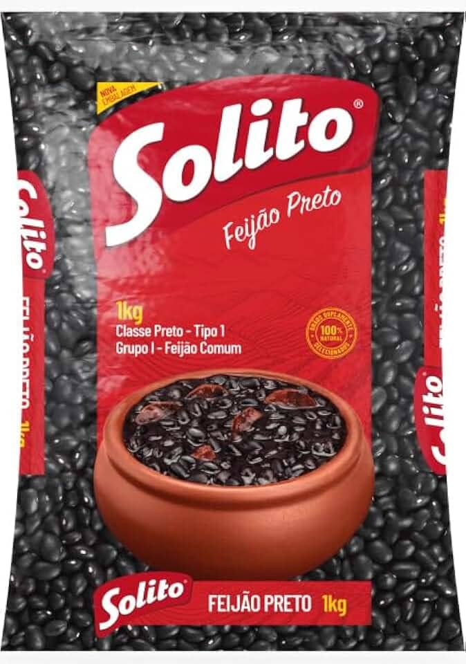 Feijao Preto 1Kg Solito