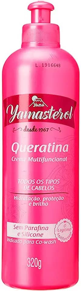 Yamá Yamasterol Queratina - Creme Multifuncional Co-Wash 320g