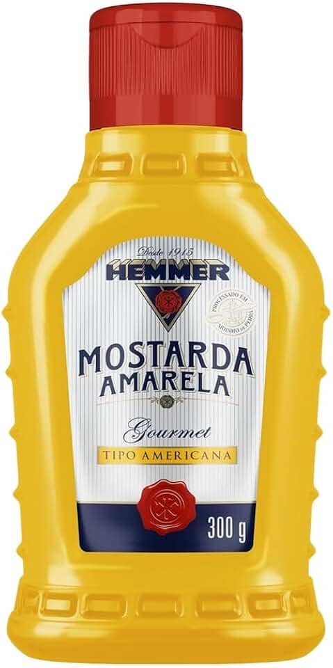 Hemmer Mostarda Amarela Americana Premium Squeeze 300G