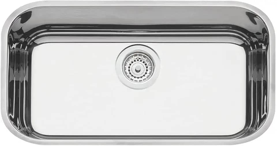 Cuba de embutir Tramontina Lavínia 56 BL em Aço Inox Alto Brilho 56x34 cm