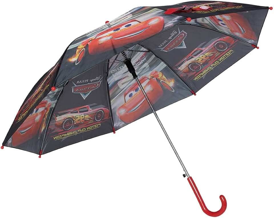 Guarda-Chuva Automático Infantil de 4 a 12 anos, Carros