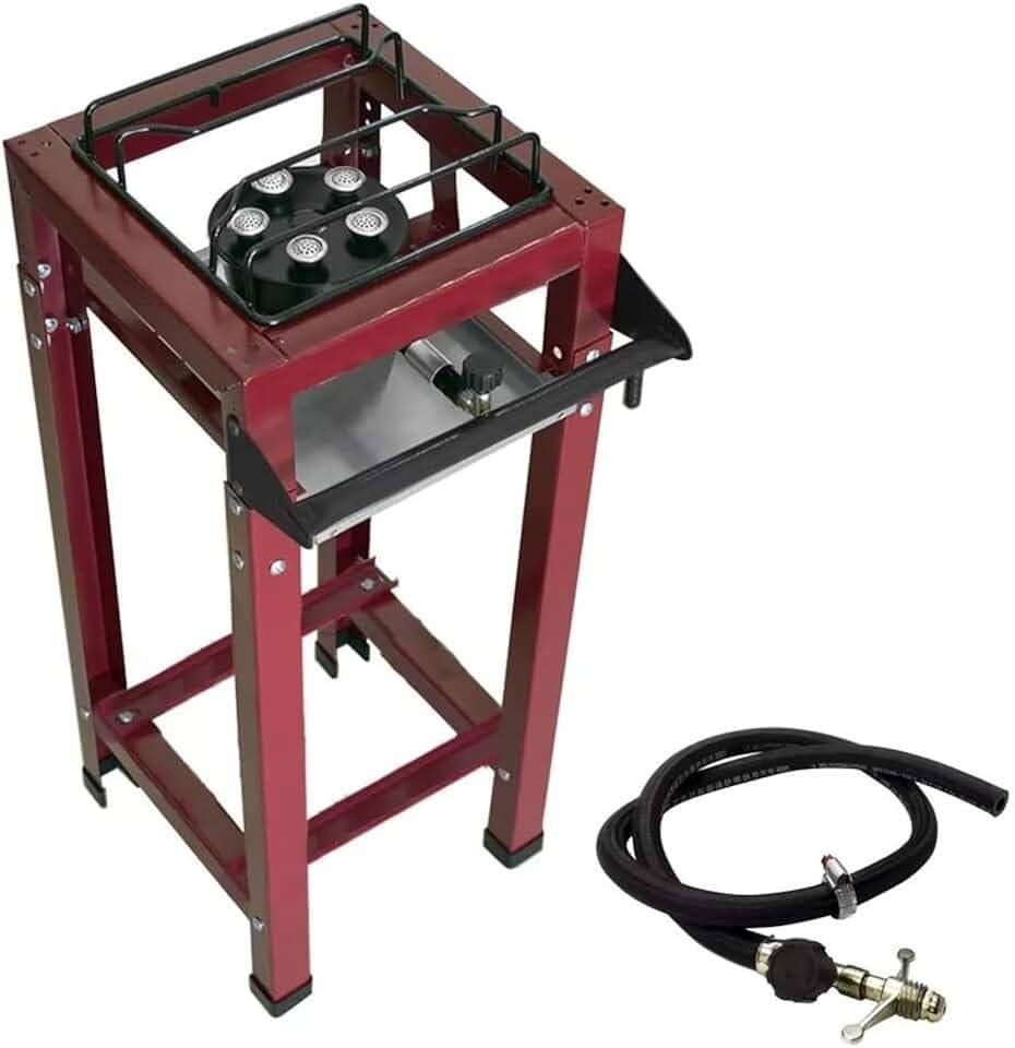 Fogão Industrial 1 Boca Júnior Alta Pressão Roa com Mangueira