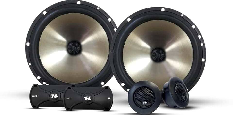 Alto falante Kit Duas Vias 6 QR6.2 80 WRMS Hurricane