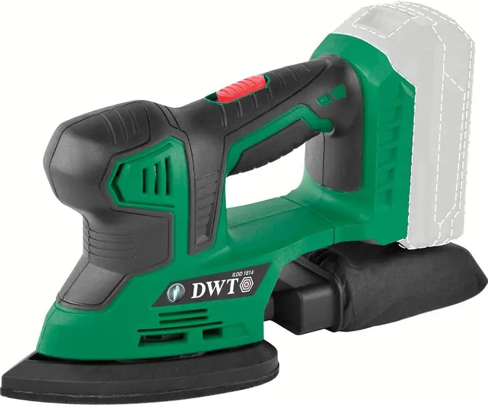 Dwt, Lixadeira Delta, Bateria Intercambiável De 18 V, Sem Bateria E Sem Carregador, Ildd 1814.