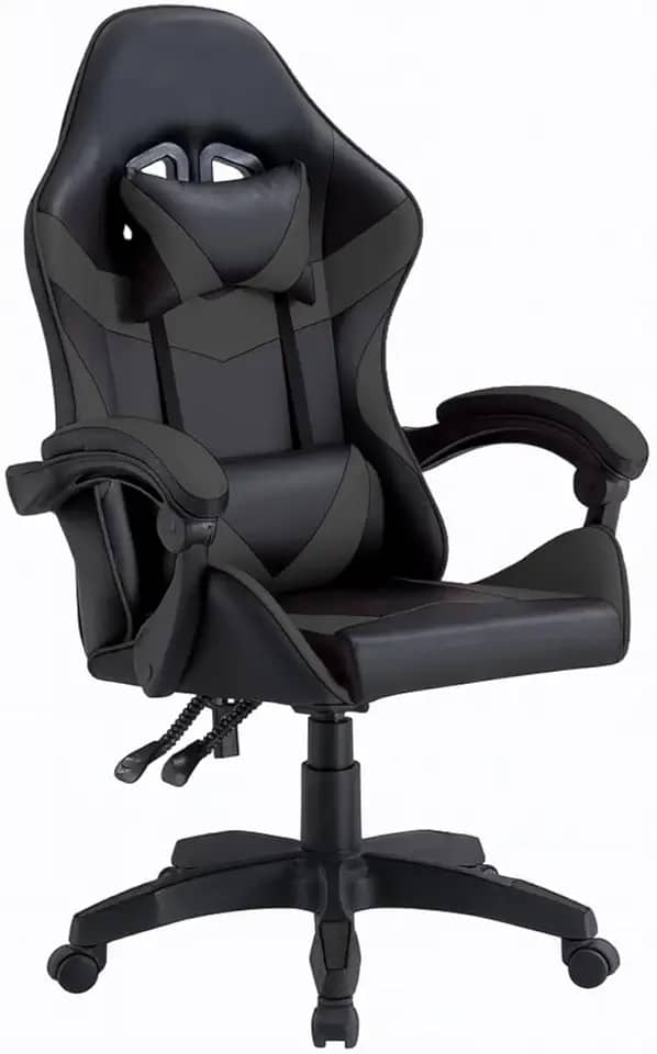 Cadeira Gamer Escritório Reclinável Ergonômica Giratória com Rodinhas X-On - Preto