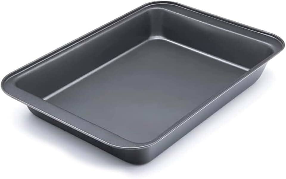 Assadeira Forma Retangular Antiaderente com Revestimento Interno 32 ou 37 cm (37x25x5 cm)