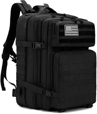 Mochilas Táticas Militares para Homens Molle Daypack 45L Grande Bolsa, Mochila De Emergência De Para Caça, Caminhadas, Acampamentos e Atividade Ao Ar Livre