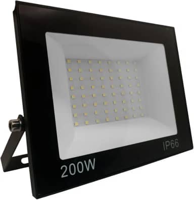 Refletor Led 200w Holofote Bivolt Branco Frio Prova D Agua Luz Smd Lampada Luminaria Led Iluminação Placa Super Led Novo