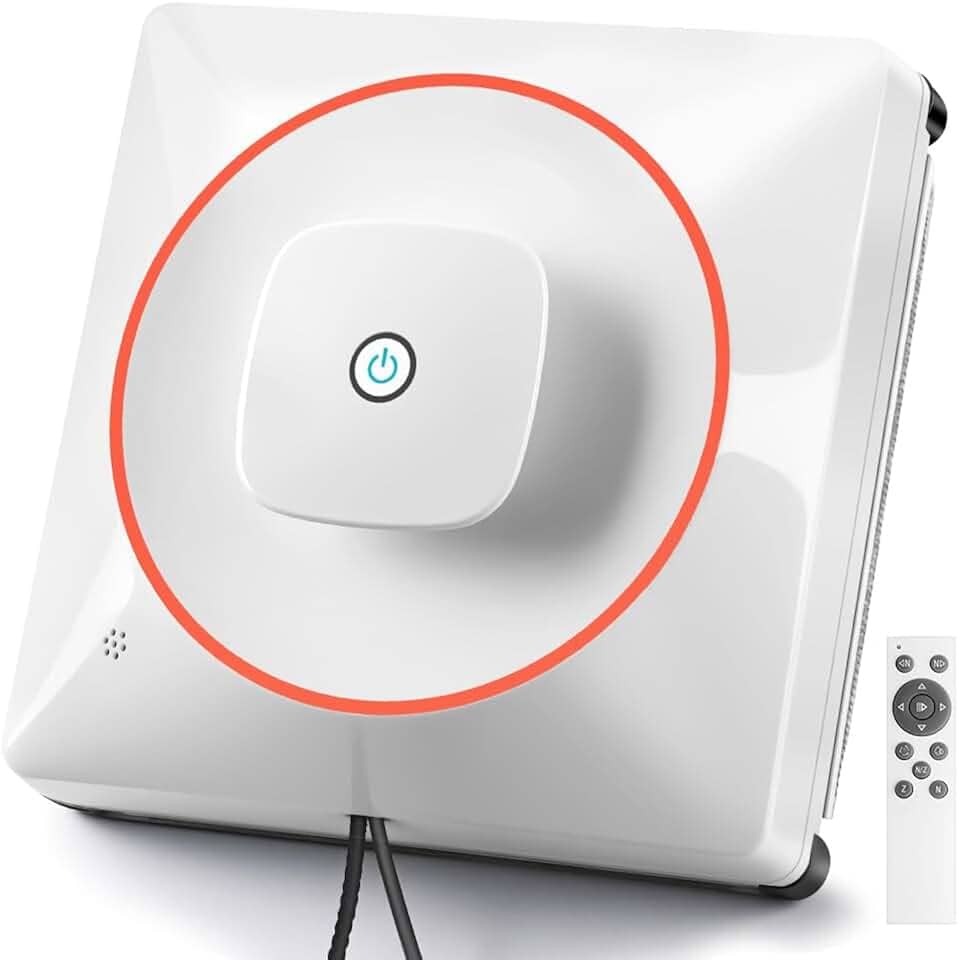 Robo Limpa Vidro, Robo Limpador de Janelas Inteligente, Robô de Limpeza Automática de Janelas, Robô Limpador de Janelas Inteligente Spray de Agua Automático Planejamento