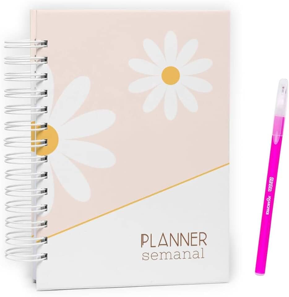 Planner Semanal Sem Data - Visão Mensal E Visão Semanal