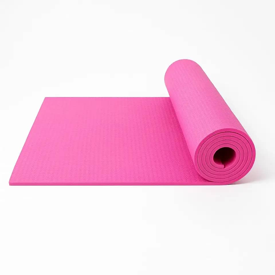 Tapete Para Yoga EVA Macio Ginástica Pilates Treino Boa aderência Antiderrapante 173x61x0,6cm