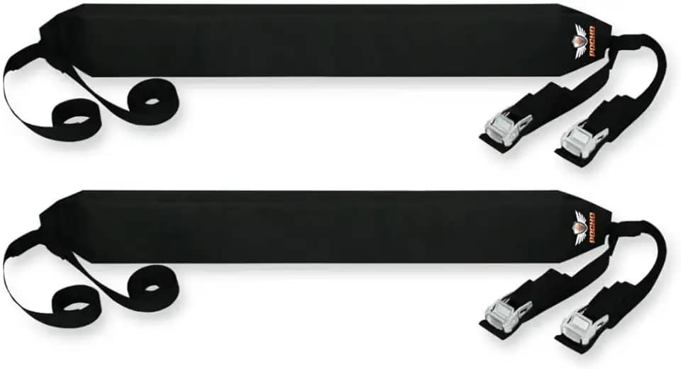 Rack Veicular Removível Com Cintas Acopladas Universal Preto
