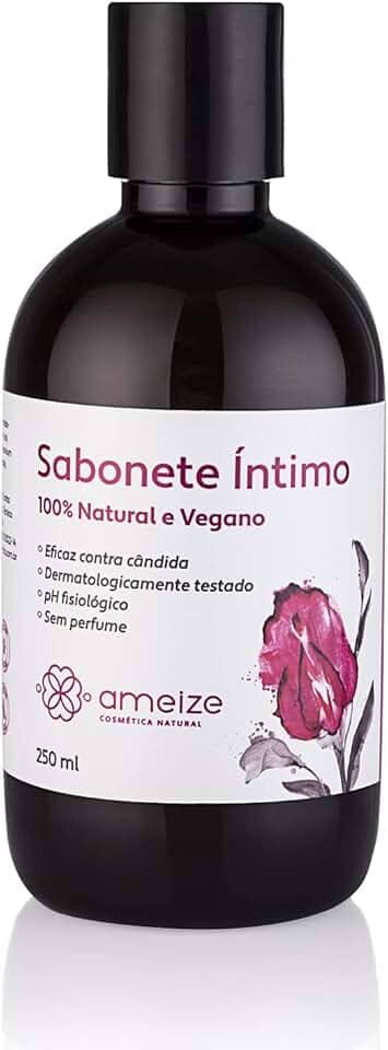 Sabonete íntimo Natural Vegano Com Ativos de Ação Contra Candida e Coceira