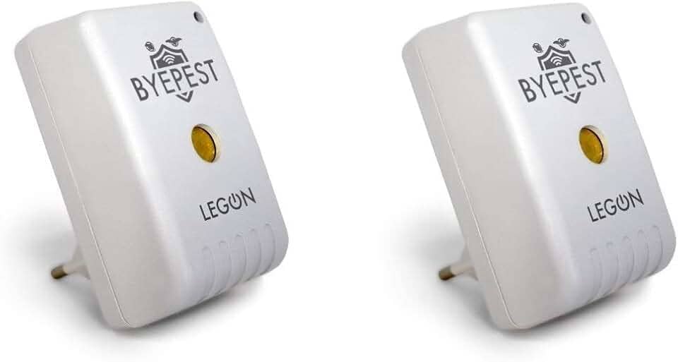 Kit c/ 2 Repelente Eletrônico Espanta Ratos e Morcegos ByePest Alcance 200m²