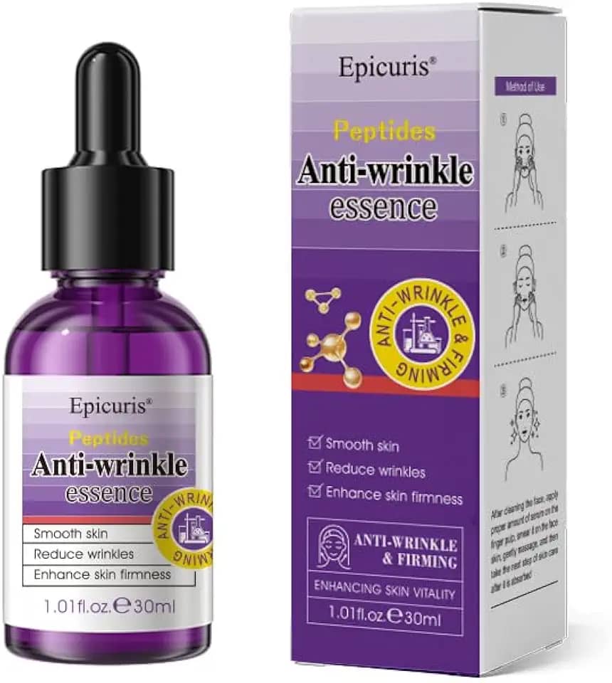 Sérum facial antirrugas e firmador 30ml, com niacinamida, hidratante e firmador, indicado para todos os tipos de pele