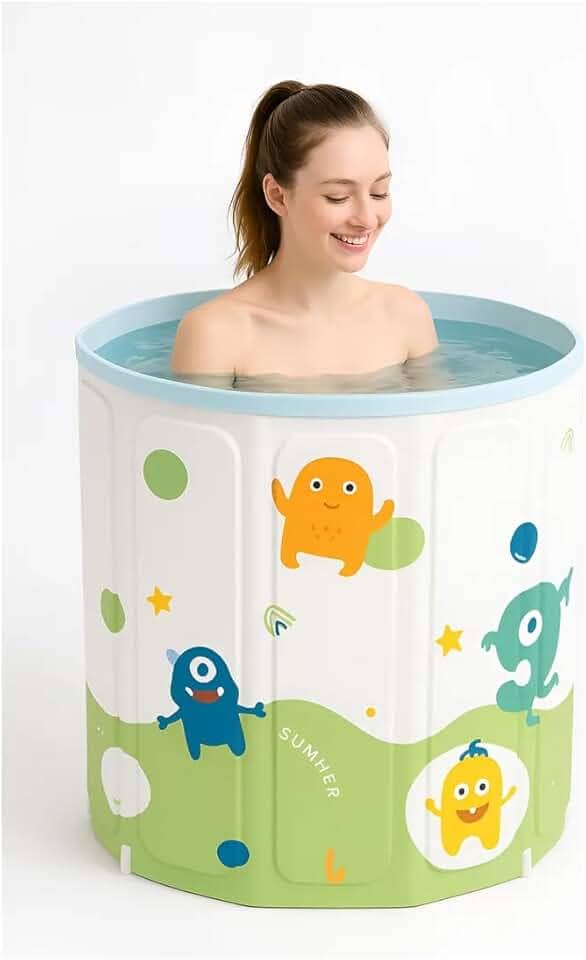 Banheira Ôfuro Spa Dobrável Multiuso para Crianças e Adultos 230 litros - MJ BRANDS