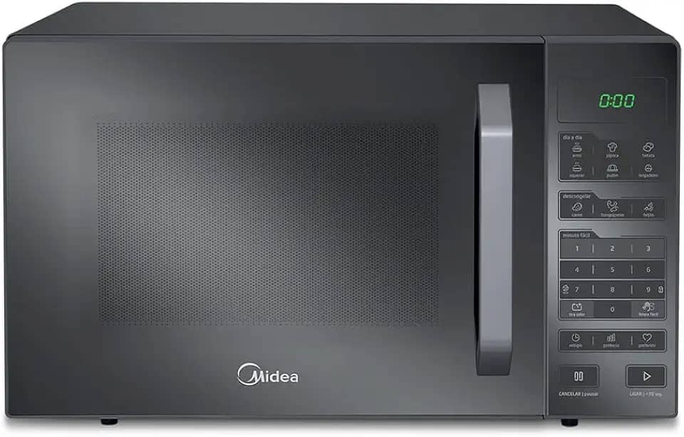 Forno Micro-ondas 35L Prata Espelhado Midea 220V MXSA35S2