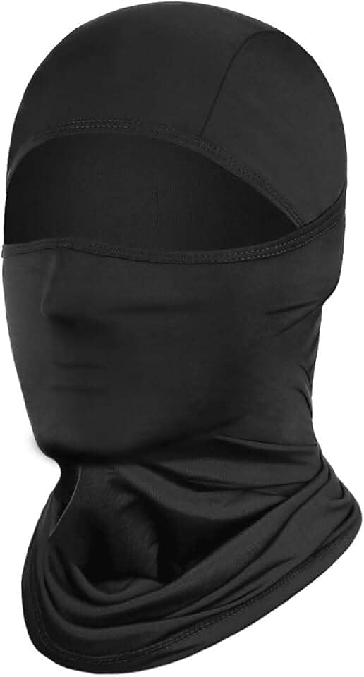 Máscara facial Balaclava, máscara de esqui para homens e mulheres, máscara Sheisty leve, capuz Ninja Shiesty proteção UV