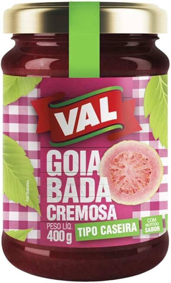 VAL Goiabada Cremosa Caseira Vidro 400G
