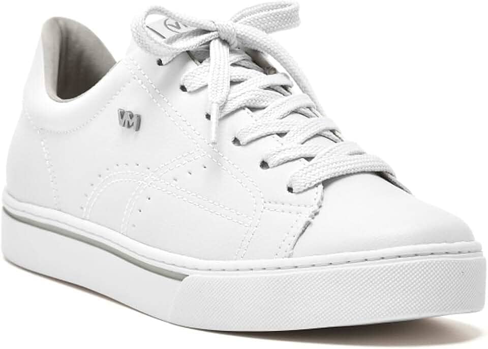 Tênis Casual Feminino Napa Branco Via Marte 016-008-01