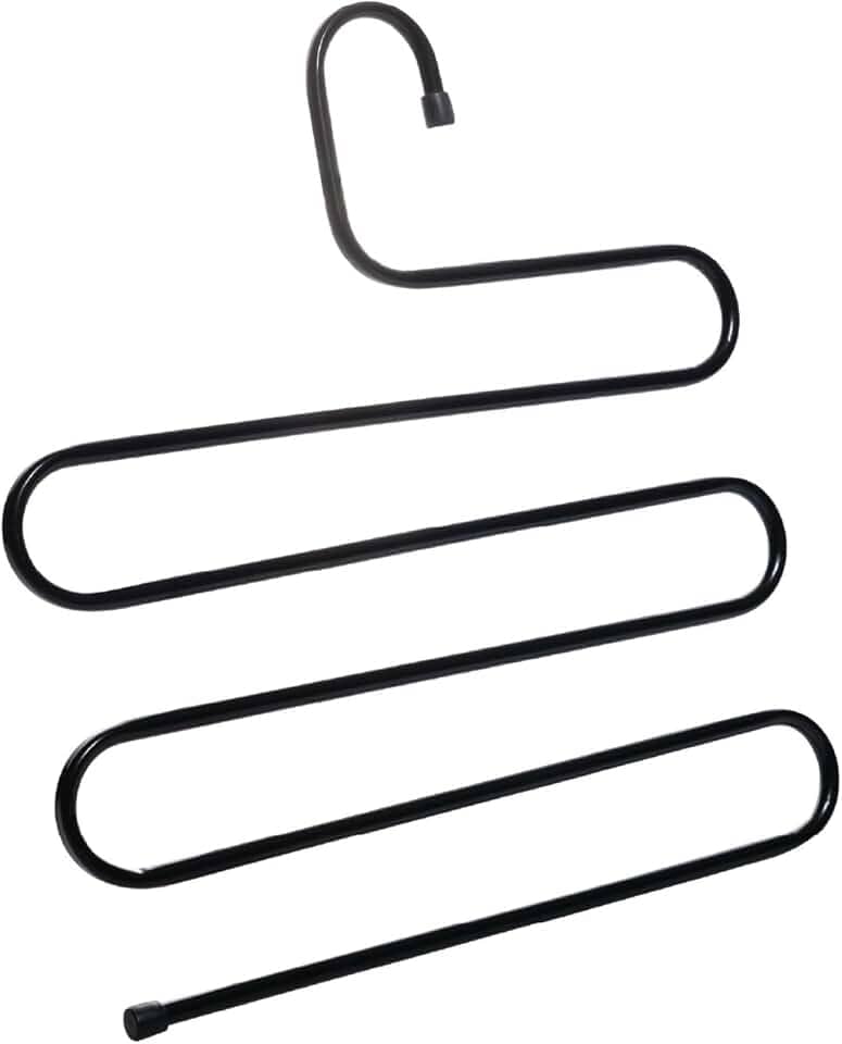 LYOR - Cabide para Calças em Aço Inox 36cm - Preto