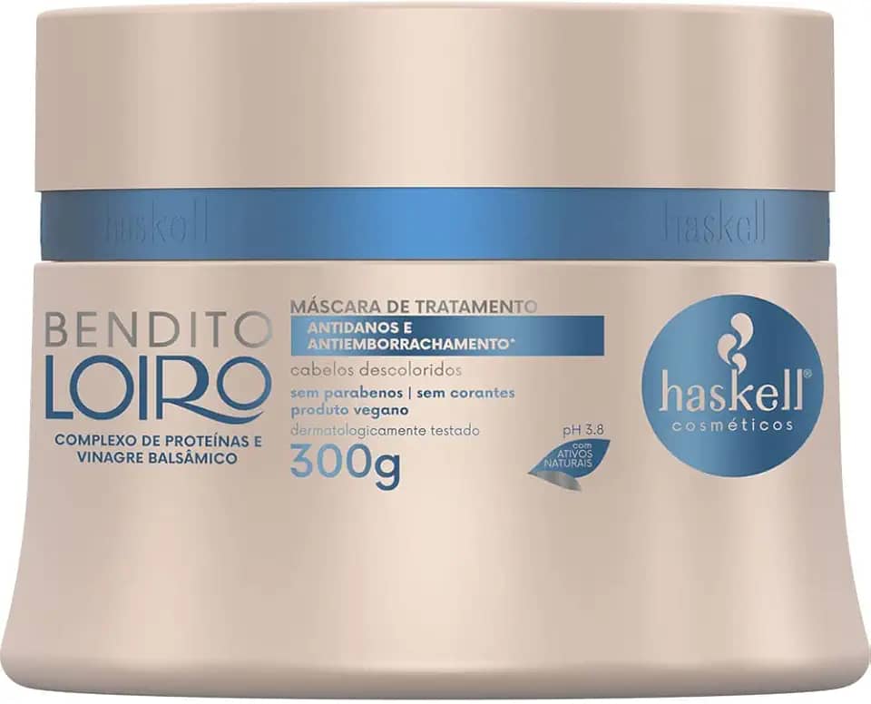 Haskell Máscara De Tratamento Bendito Loiro - 300G