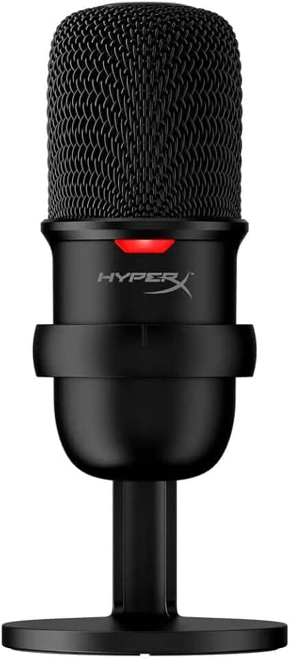 HyperX Solocast HMIS1XXXBK/G Microfone USB (Preto)