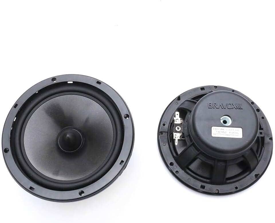 Kit 2 Vias, Bravox, CS60 BK, Alto Falantes