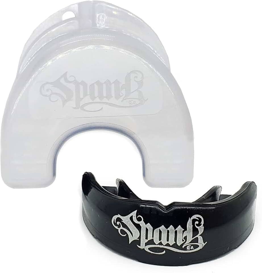 Protetor Bucal Arcada Superior Profissional Moldável - PRETO - Spank